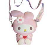 MyMelody Pop it Purse With Strap Pink