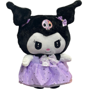 Λούτρινο Kuromi Sanrio 25cm Purple Dress