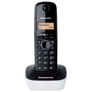 Panasonic Ασύρματο Τηλέφωνο KX-TG1611 Άσπρο/Μαύρο