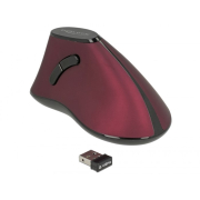 DELOCK εργονομικό vertical mouse Οπτικό ασύρματο 5 buttons