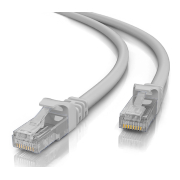 Powertech Καλώδιο Δικτύου Cat 5e U Utp Cca 26awg 3m Γκρι