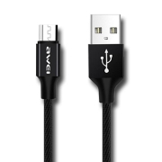 AWEI Καλώδιο Micro 2.4A Fast Charge & Data Transmission 2m Ενισχυμένο, Blister Box