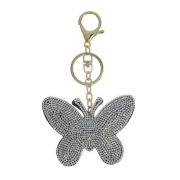 Μπρελόκ strass butterfly