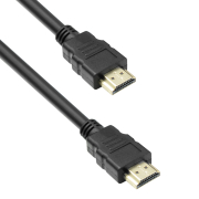 Καλώδιο DeTech HDMI - HDMI M / M 1,8 μέτρα Χωρίς φερρίτη Μαύρο