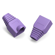 Powertech Κάλυμμα Για Βύσμα Δικτύου RJ45 Cab-n283 Μωβ 10τμχ
