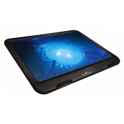 Powertech Βάση & Ψύξη Laptop Έως 15.6 125Mm Fan Led Μαύρο