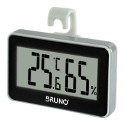 Bruno Ψηφιακό Θερμόμετρο & Υγρασιόμετρο °C & °F Λευκό