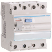 Hager Ρελε Διαρροης 4x40α 30ma Fh204ac400