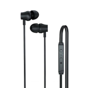 Lenovo In-ear Handsfree με Βύσμα 3.5mm Μαύρο / QF320