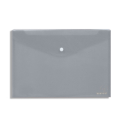 Φάκελος Κουμπί Α4 Grey Typotrast