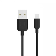 USAMS καλώδιο Lightning σε USB 2.1A μαύρο 1m
