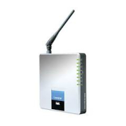 Linksys WAG200G ADSL2+Modem Annex B WiFiG & 4Port Switch ISDN