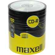 Maxell CD-R 52x Blank Discs 700MB Extra Protection 100 Disk Pack