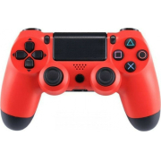 Doubleshock Ασύρματο Χειριστήριο για PS4, Κόκκινο / Μαύρο