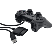 Dual Shock Joystick For Pc/Ps2/Ps3/Usb+P706