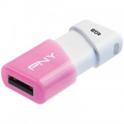 Pny USB Stick 4GB White / Pink