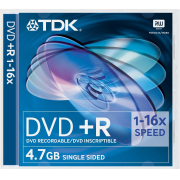 Tdk Dvd-R 16X Slim Case