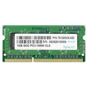 Apacer Ddr3-Sod 1024Mb 1333Mhz Pc10600