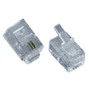 Τηλεφωνικό Φις 6P4C YH6-604 (SS320) CZT Rohs *(x100τεμ.)