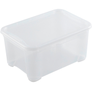 Κουτί Πλαστικό 14lt 38x27x19cm Διαφανές