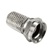 Maximum Φις F-Connector For 6.6mm Cable Qty1 100τεμ