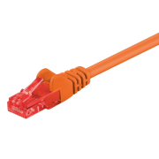 Goobay Καλώδιο Δικτύου 95262 Cat 6 U Utp Cca 250MHz 1m Πορτοκαλί