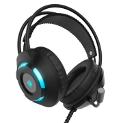 Celebrat gaming headset e-Sports GM-1 με μικρόφωνο LED 3.5mm 50mm μαύρο
