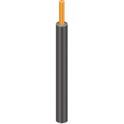 Καλωδιο Nya H07vu 1x4mm2 Μαυρο Το Μέτρο