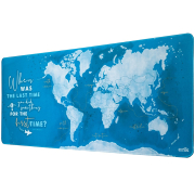 Mouse Pad XL World Map Watercolor