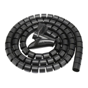 Powertech Δεματικό Καλωδίων Πλαστικό Φ20mm 2m Μαύρο