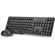 NGS Electronics 2.4Ghz Keyboard & Mouse Set + Android Usb Otg Adapter