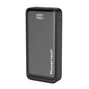 Powertech Powerbank με Οθόνη 20000mAh 22.5w Μαύρο