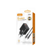 Jokade Fast Charger 65W Type-C & USB, with Cable Type-C to Type-C