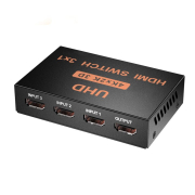 ATC HDMI Switch Μεταλλικό 3 In 1 Out 4K x 2K Remote