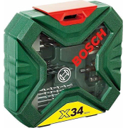 Bosch Σετ X-Line Classic Τρυπάνια & Μύτες & Καρυδάκια 34τμχ.