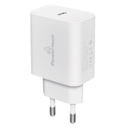 Powertech Φορτιστής Τοίχου USB-C PD QC3.0 30W Λευκός