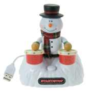 USB Snowman Drummer
