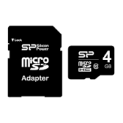 Silicon Power Micro Sdhc / 4gb / Cl 4 Wa