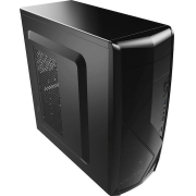 Κουτί Hantol Atx Newhc2881 Black Silver