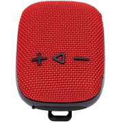 WIND3 Ηχείο Bluetooth 3W με κλιπ και διάρκεια μπαταρίας έως 5 ώρες, κόκκινο