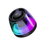 XO F62 Mini Μαγνητικό Ηχείο Bluetooth με Πολύχρωμα LED 5W Μαύρο