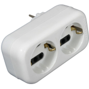 EL-Adaptor 60 Ταφ με 2 Υποδοχές