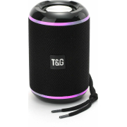 T&G Ηχείο Bluetooth 5W με ραδιόφωνο και διάρκεια μπαταρίας έως 4 ώρες, μαύρο