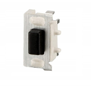 Smd Button 2 Pin Nickel Silver Black