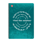 Trendy Τετράδιο Σπιράλ Β5 3 θεμάτων Find The Solution