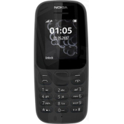 NOKIA 105 (2017) Dual Sim Black με Ελληνικό Μενού