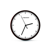Esperanza Ρολόι Τοίχου Budapest 20cm Λευκό EHC010W