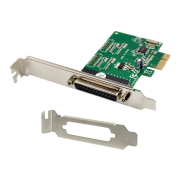 Powertech κάρτα επέκτασης PCIe σε 1x parallel, 1MB, 85x60mm