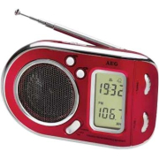Aeg We 4125 Red Multi Band Radio