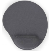 Gembird Gel Mouse Pad 260mm με Στήριγμα Καρπού Γκρι